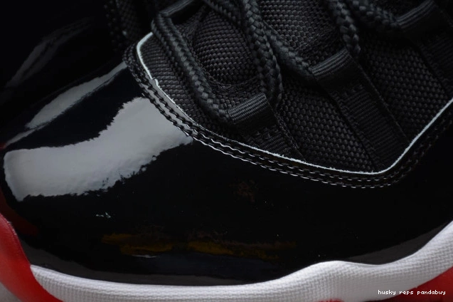 Cheap Husky Jordan 378037-061 Air 11 Bred(2019) 0807
